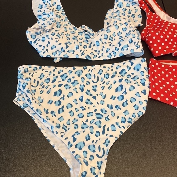 Polka dot amazon bathing suit only - Picture 3 of 10